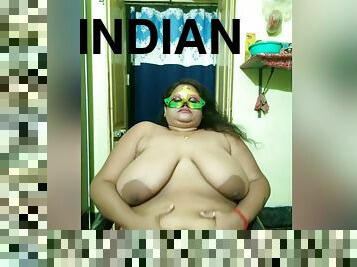 cul, gros-nichons, grosse, femme, amateur, indien, belle-femme-ronde, joufflue, webcam, seins