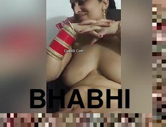 Punjabi Bhabhi Boobs And Pussy Fingering By Hubby
