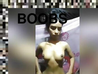 Village Girl Show Her Boobs And Pussy