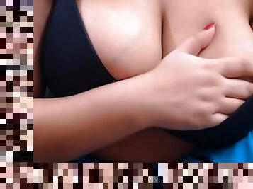 Horny Desi Indian Bhabhi Trisha Chatting On And Playing With Her Boobs