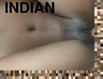 poilue, amateur, indien, petite-amie, webcam