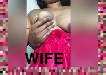 Today Exclusive- Desi Wife Boob Pressing By Hubby