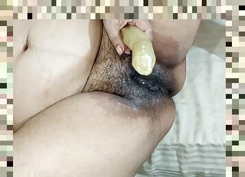 Double Penetration With Cucumber And Desi Dildo- Netuhubby