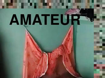 amateur, cámara, morena, oculto