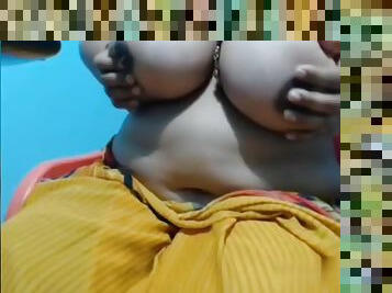 malaking-suso, malaki, baguhan, hindu-kababaihan, bbw, mataba, tita, webcam, suso, solo