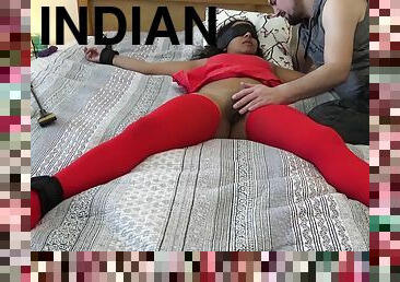 Indian Babe Gets Tied Up And Has To Endure Post Orgasm Torment ;)