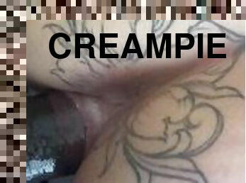 Gushy bbc creampie