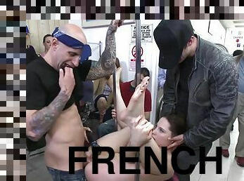 public, anal, hardcore, bdsm, française, esclave, humiliation