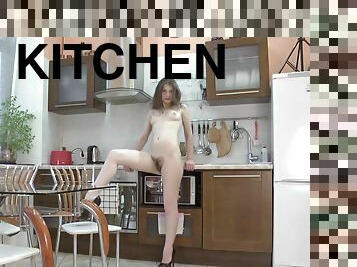 Dea Ishtar Dances Around Naked In Her Kitchen