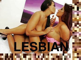 Lusty Lesbians Charlie, Jasmine Black, And Kelly Carter