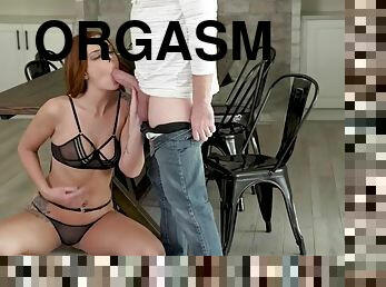 orgasme, hardcore, rousse