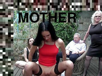 бабуся, бабуся-granny, груповий-секс-groupsex, панчохи, обличчя, блондинка, солодка, мати