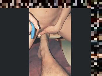 fisting, anal, pieds