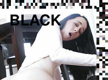 Lovely Bambi Black is hungry for some cock