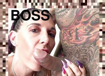 Marie Bossette gets her tattooed pussy fucked good and proper