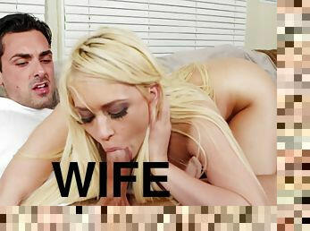Nasty wife is fucking her husband's boss