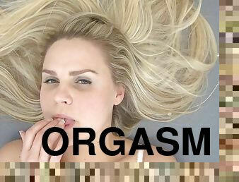 masturbation, orgasme, ados, doigtage, blonde, mignonne, tchèque, avec-expérience, sauvage