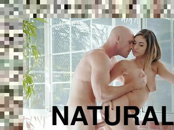 Beautiful girl with big naturals Nina North fucking Johnny Sins