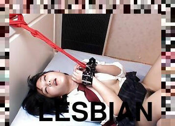 babes, lesbienne, ados, japonais, bdsm, bondage