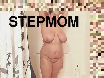 peldēšanās, lielās-krūtis, nobrieduša, māte-mom, kamera, bbw, spiegs, voyeur, apaļš, busty