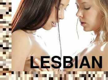 lesbienne, massage