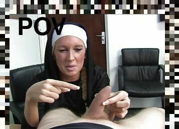 real brit nun punishing hard dick