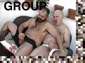 vieux, babes, gay, sexe-de-groupe, plus-agée, ours