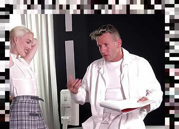 Doctor Fucks Cute Blondie Lovita Fate