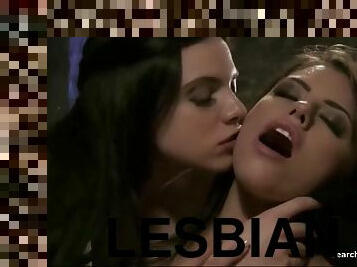 Super hot lesbian scene with porn goddess Adriana Chechik