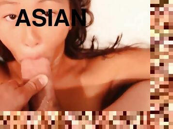 Asian babe hot amateur sex POV video