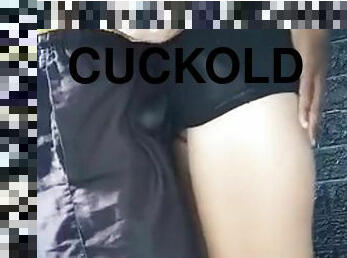 Cuckold fag records while street boy fucks me and wants to get fucked