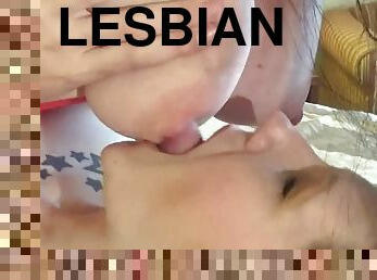 isot-tissit, lesbo-lesbian, hieronta