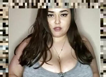 BBW Thicccollegegirl workout failed plus burp