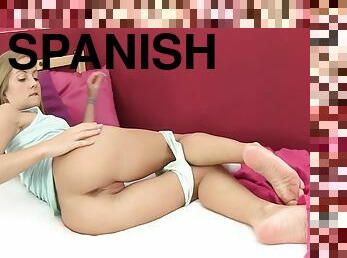Spanish Teens 18+ Anal Orgasm While Using Hitachi Wand 10 Min