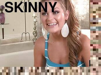 Skinny Abby Loves A Big Pecker - abby cross