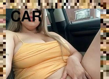 Masturbation in the car