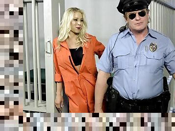 Katie Morgan action in prison