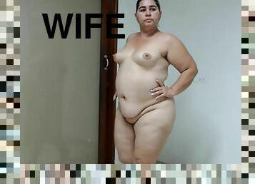 Venezuelan Chubby Housewife Modeling Naked