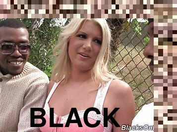 Layla Price - Dual Big Black Cock Gangbang