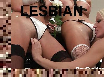 babes, lesbienne, hardcore, voiture, trio, action, sauvage