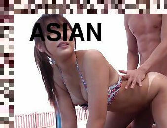Super sexy asian teen likes to fuck