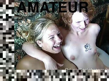 Two bad teen sluts amateur porn clip