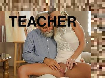 papa, masturbation, vieux, enseignant, ados, salope, jeune-18, blonde, plus-agée, petite
