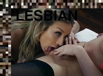 Carmen Caliente and Whitney Wright lesbian porn scene