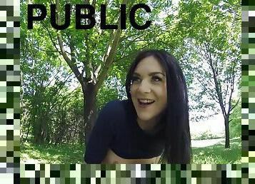 Amazing Booty Rides Big Dick In Public 1 - Public Agent