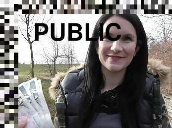 Public Sex For Quick Extra Cash 1 - Public Agent