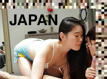 Hot Japanese And Girl Sucking My Knob
