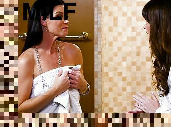 Amoral MILF India Summer lesbian unthinkable porn scene