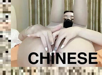 asiático, masturbación, coño-pussy, amateur, mamada, adolescente, casero, locura, china