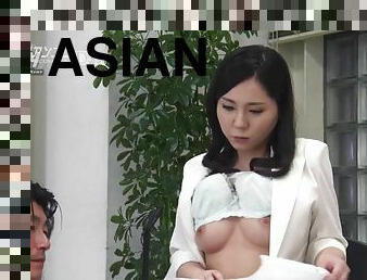 Jap lewd Miyuki Ojima stimulant sex clip